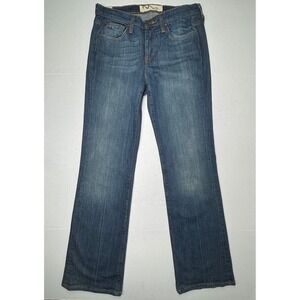 NYLA Tribecca Jeans Womens 6 30X33 Embellished Bootcut Jeans Pockets Glitter GUC